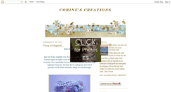 Desktop Screenshot of corinescreations.blogspot.com