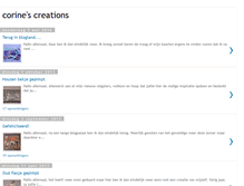 Tablet Screenshot of corinescreations.blogspot.com