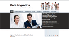 Desktop Screenshot of datamigrationsolution.blogspot.com