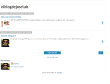 Tablet Screenshot of elblogdejoseluis1-joseluis.blogspot.com