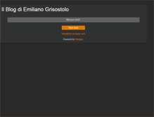 Tablet Screenshot of emilianogrisostolo.blogspot.com