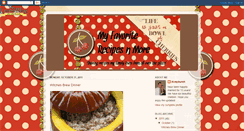 Desktop Screenshot of myfavoriterecipesnmore.blogspot.com