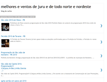 Tablet Screenshot of eventoseacontecimentosjurupb.blogspot.com