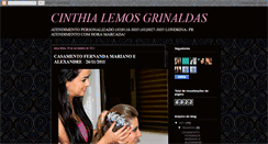 Desktop Screenshot of cinthialemosgrinaldas.blogspot.com