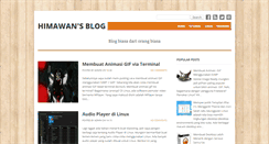 Desktop Screenshot of himawanz.blogspot.com