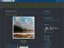 Tablet Screenshot of jimgibbonsart.blogspot.com