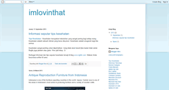 Desktop Screenshot of imlovinthat.blogspot.com