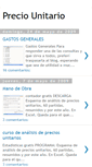 Mobile Screenshot of preciounitario.blogspot.com