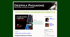 Desktop Screenshot of deepikapadukone-photo.blogspot.com