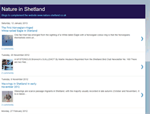 Tablet Screenshot of natureinshetland.blogspot.com