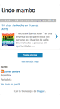 Mobile Screenshot of lindomambo.blogspot.com