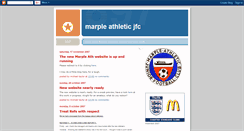 Desktop Screenshot of marpleathletic.blogspot.com