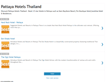 Tablet Screenshot of pattaya-hotels-in-thailand.blogspot.com