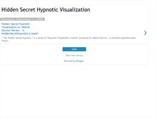 Tablet Screenshot of hiddensecrethypnosis.blogspot.com