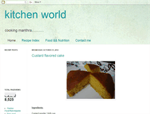 Tablet Screenshot of deliciouskitchenrecipes.blogspot.com