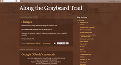 Desktop Screenshot of graybeardtrail.blogspot.com