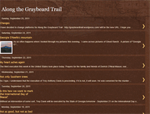 Tablet Screenshot of graybeardtrail.blogspot.com