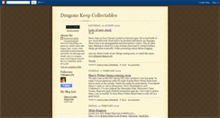 Desktop Screenshot of dragons-keep-collectables.blogspot.com