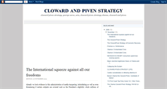 Desktop Screenshot of cloward-and-piven-strategy.blogspot.com