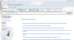 Desktop Screenshot of jurisprudenciabienesfamiliares.blogspot.com