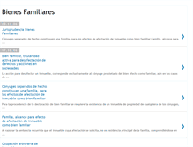 Tablet Screenshot of jurisprudenciabienesfamiliares.blogspot.com