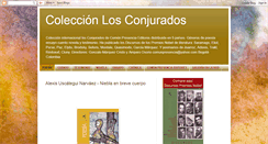 Desktop Screenshot of coleccionlosconjurados.blogspot.com