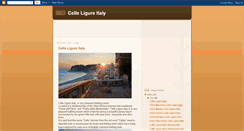 Desktop Screenshot of celle-ligure-italy.blogspot.com