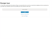 Tablet Screenshot of europetourtrio.blogspot.com