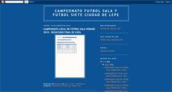 Desktop Screenshot of futbolsalalepecampeonato.blogspot.com