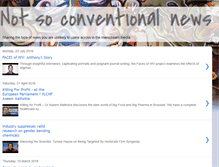 Tablet Screenshot of notsoconventionalnews.blogspot.com