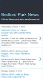 Mobile Screenshot of bedfordparknews.blogspot.com