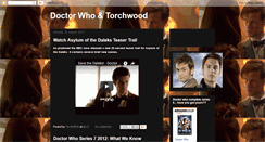 Desktop Screenshot of doctorwhoandtorchwoodunite.blogspot.com