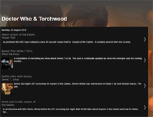 Tablet Screenshot of doctorwhoandtorchwoodunite.blogspot.com