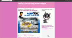 Desktop Screenshot of deliriodeumamenteperturbada.blogspot.com
