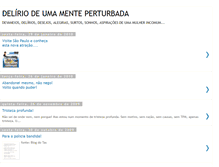 Tablet Screenshot of deliriodeumamenteperturbada.blogspot.com