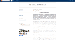 Desktop Screenshot of anggiamariska.blogspot.com