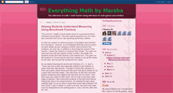 Desktop Screenshot of mathbymarsha.blogspot.com