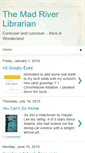 Mobile Screenshot of madriverlibrarian.blogspot.com