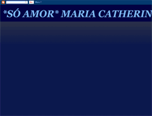 Tablet Screenshot of mariacatherine3.blogspot.com