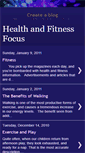 Mobile Screenshot of healthandfitnessfocus.blogspot.com