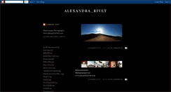 Desktop Screenshot of alexandrarivet.blogspot.com