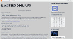 Desktop Screenshot of ilmisterodegliufo.blogspot.com
