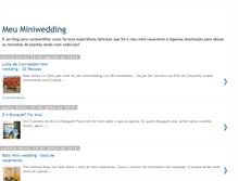 Tablet Screenshot of miniwedding.blogspot.com