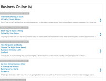 Tablet Screenshot of businessonlineim.blogspot.com