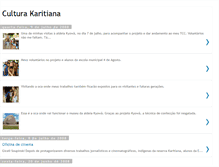 Tablet Screenshot of culturakaritiana.blogspot.com