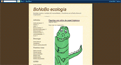 Desktop Screenshot of bonoboeco.blogspot.com