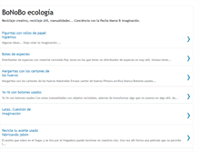 Tablet Screenshot of bonoboeco.blogspot.com