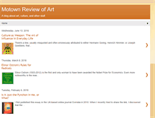Tablet Screenshot of motownreviewofart.blogspot.com