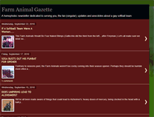 Tablet Screenshot of farmanimalgazette.blogspot.com