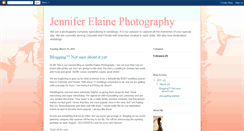 Desktop Screenshot of jenniferelainephoto.blogspot.com